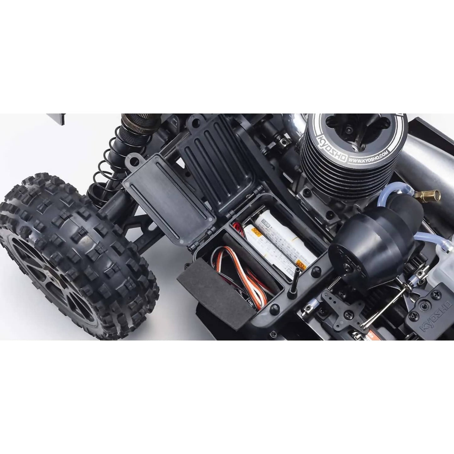 Kyosho - 1/8 GP 4WD RS INFERNO NEO 3.0 RED T5 - Remote Control Racing Buggy