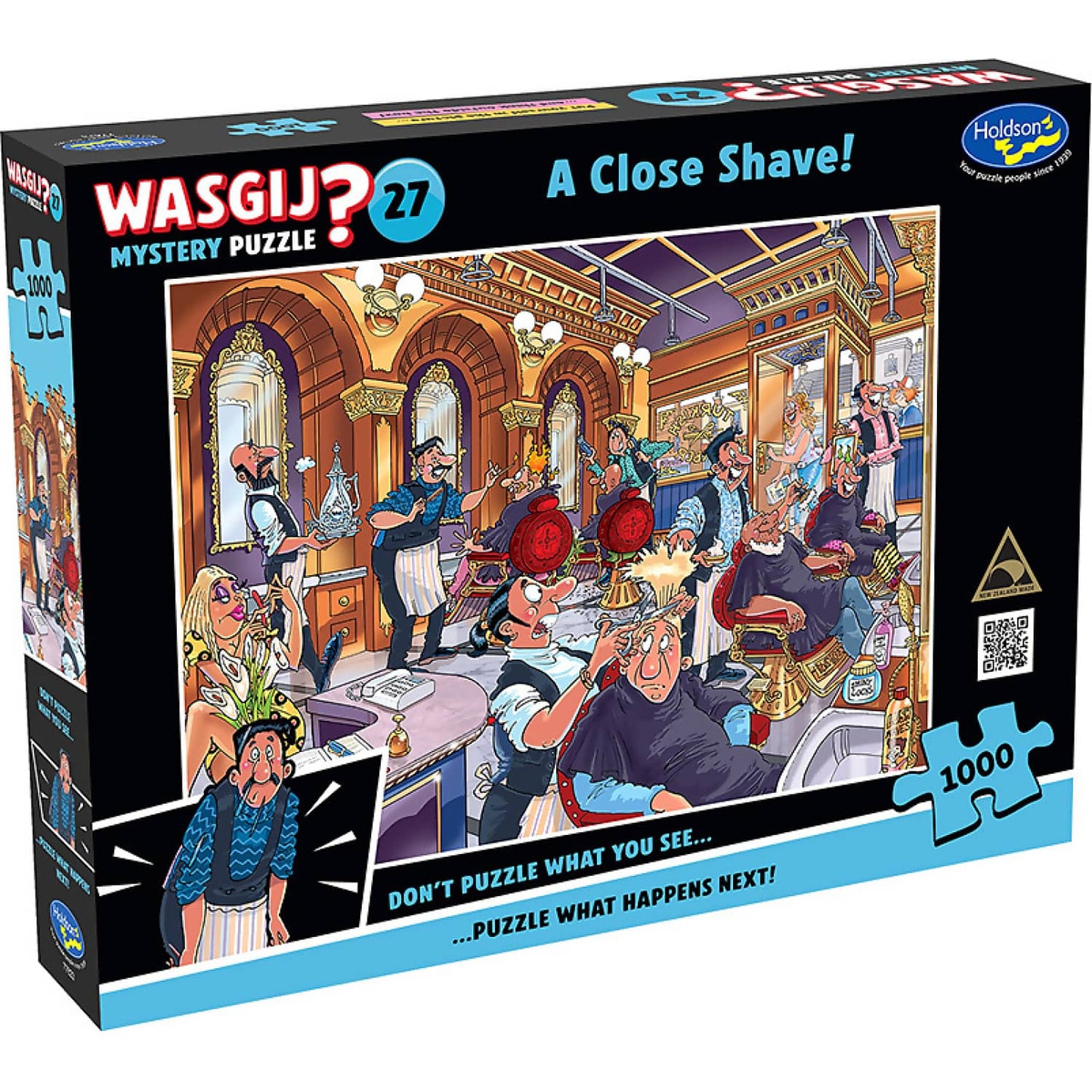 Wasgij - ? - Mystery 27 Close Shave Jigsaw Puzzle 1000pc