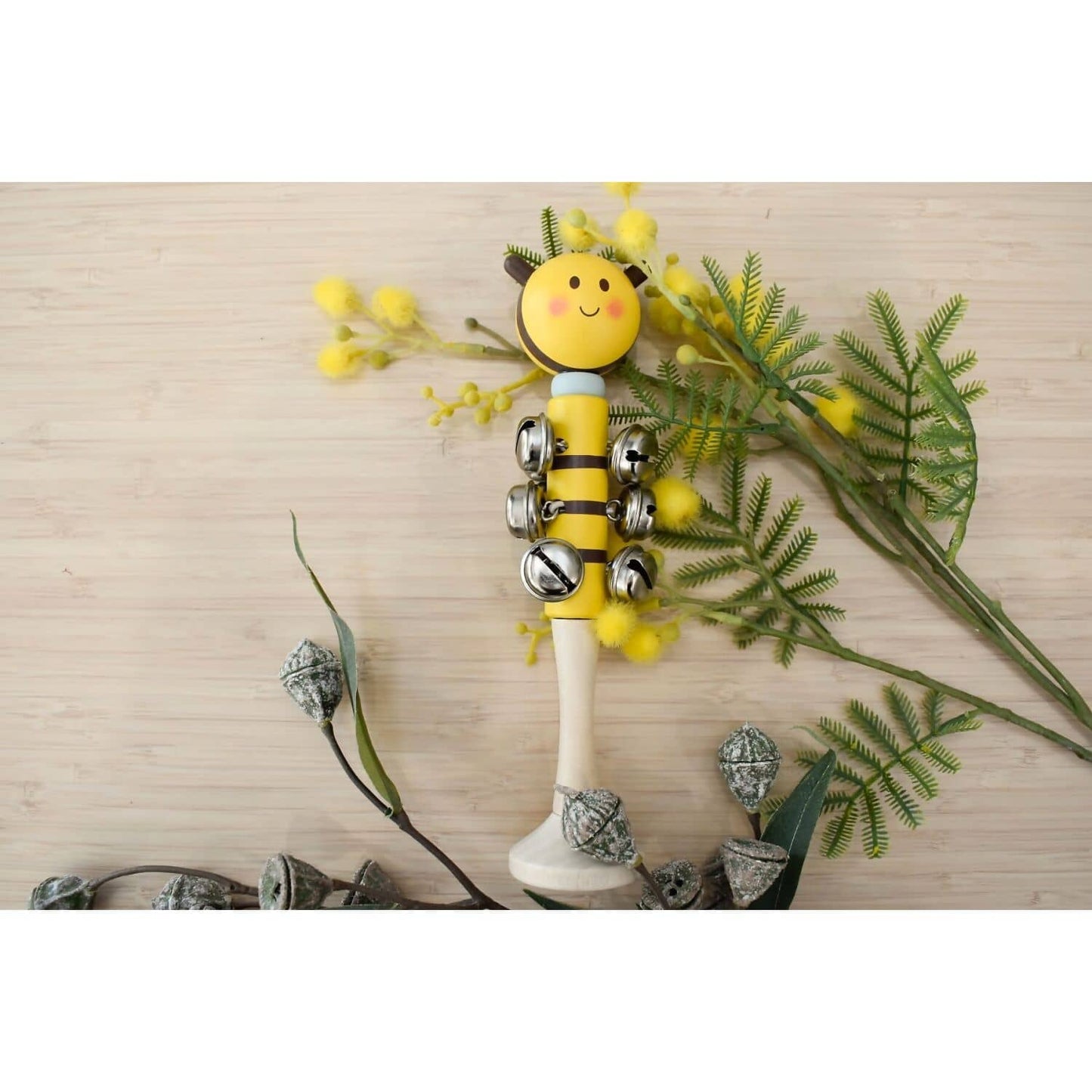 Kaper Kidz - Wooden Bee Bell Stick