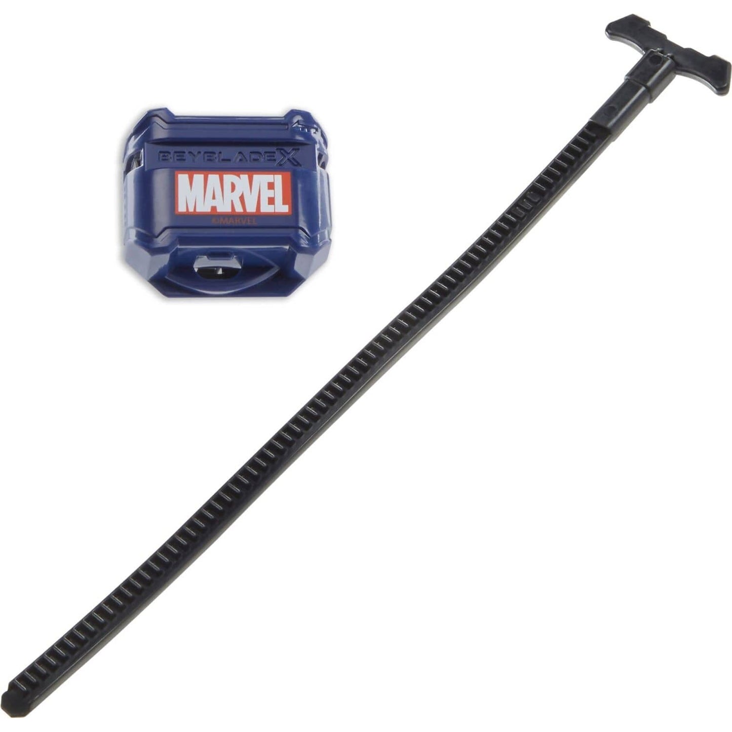 Beyblade X - Marvel Collab Iron Man 4-80B Vs. Thanos 4-60B Battle Tops Multipack Set With 2 Tops & 2 Launchers