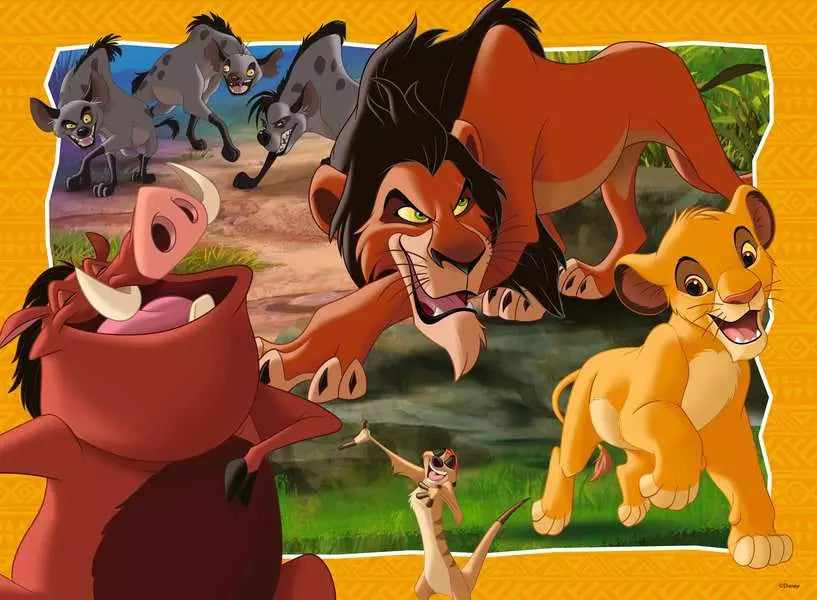 Ravensburger - Disney Classics The Lion King Hakuna Matata XXL Jigsaw Puzzle 200pc