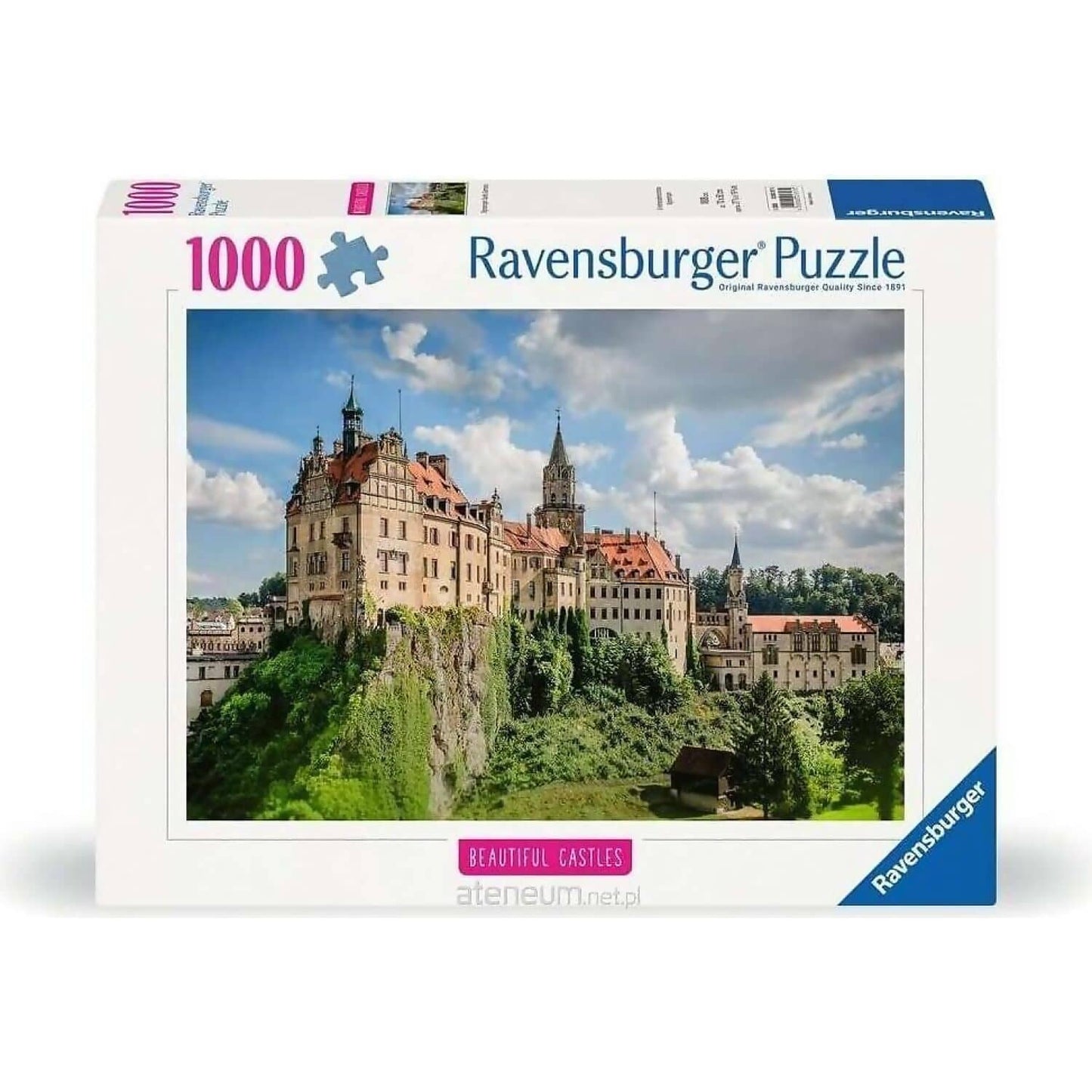 Ravensburger - Beautiful Castles Germany Sigmaringen Castle Jigsaw Puzzle 1000pc