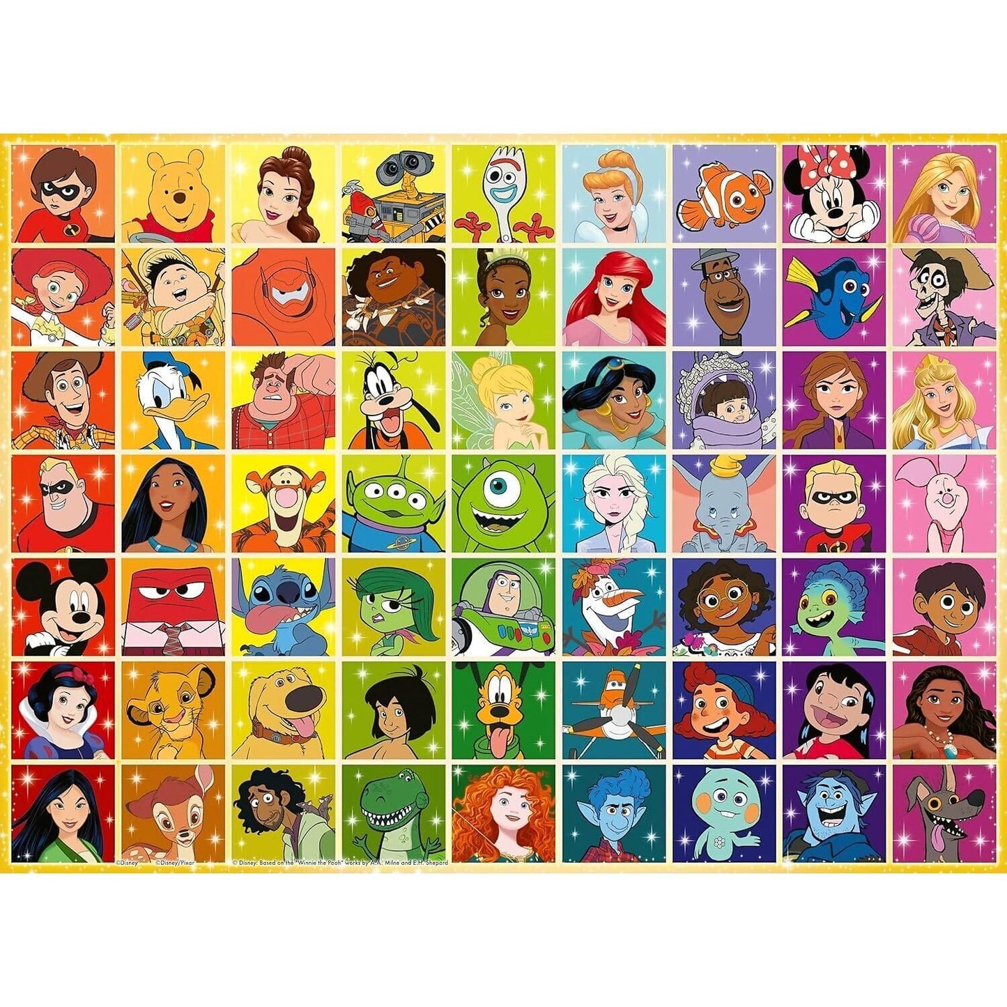 Ravensburger - Disney Multi Character XXL Jigsaw Puzzle 100pc