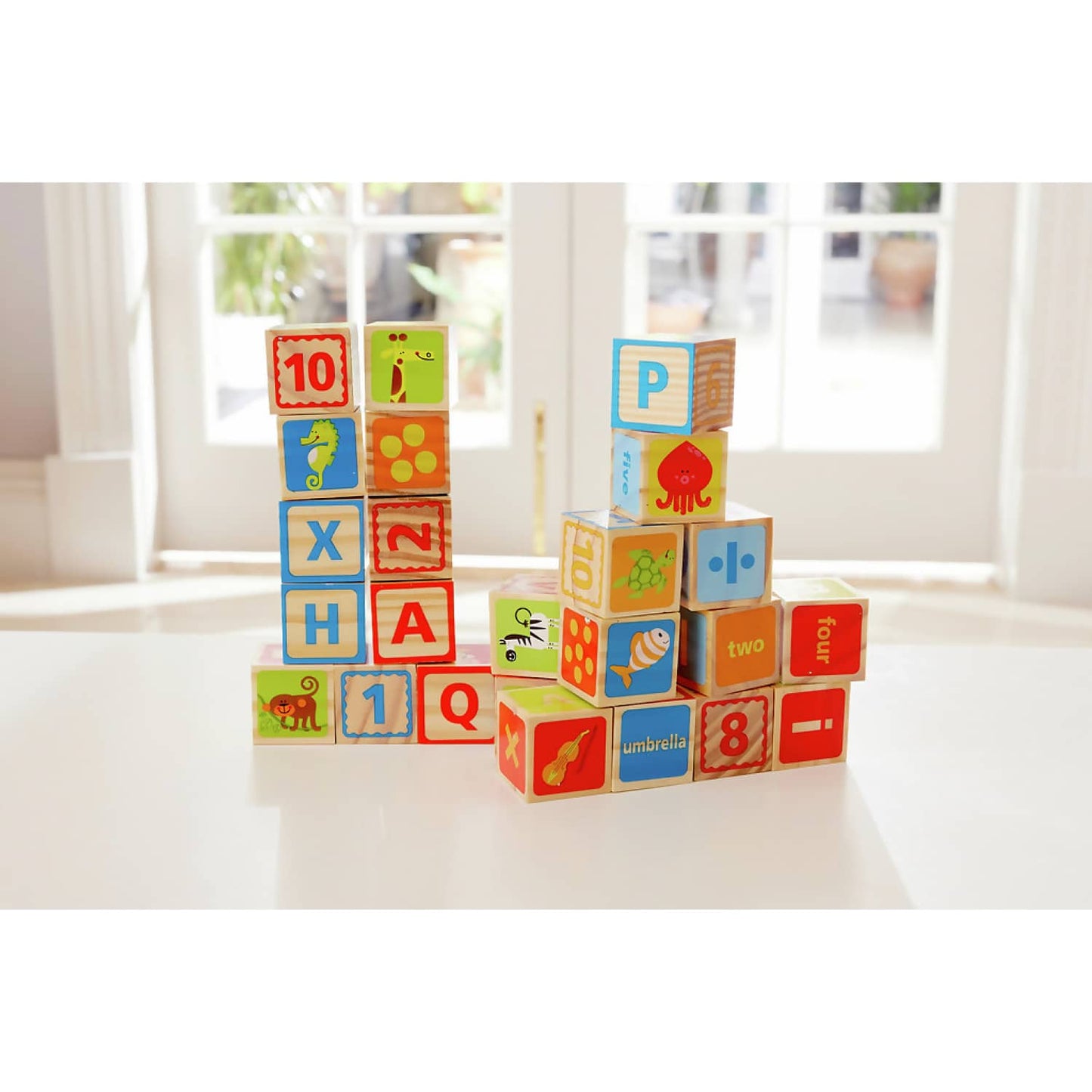 Hape - ABC Wooden Blocks 26pcs