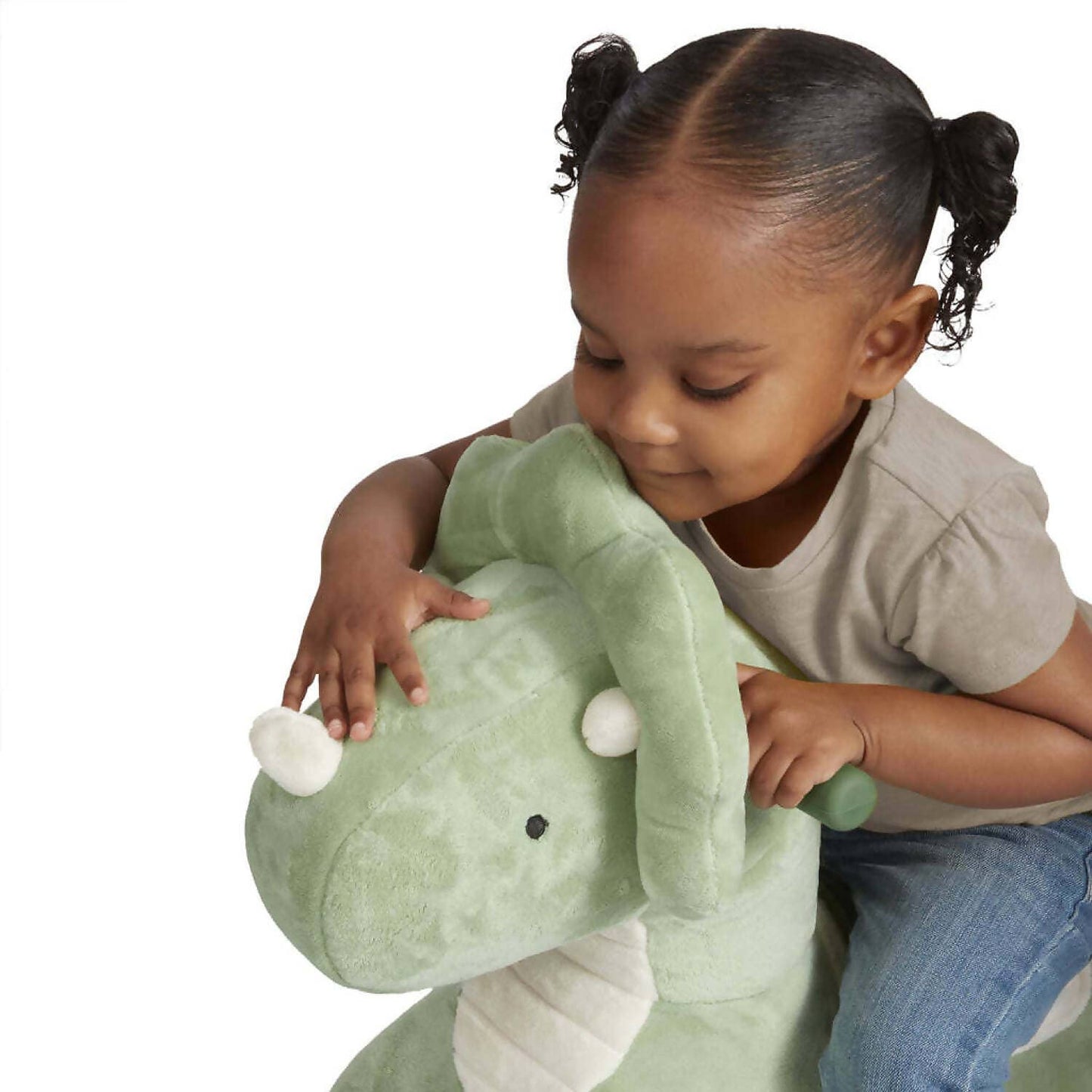 Radio Flyer - Dash the Rolling Dinosaur Ride-On with EZ-Glide Caster Wheels