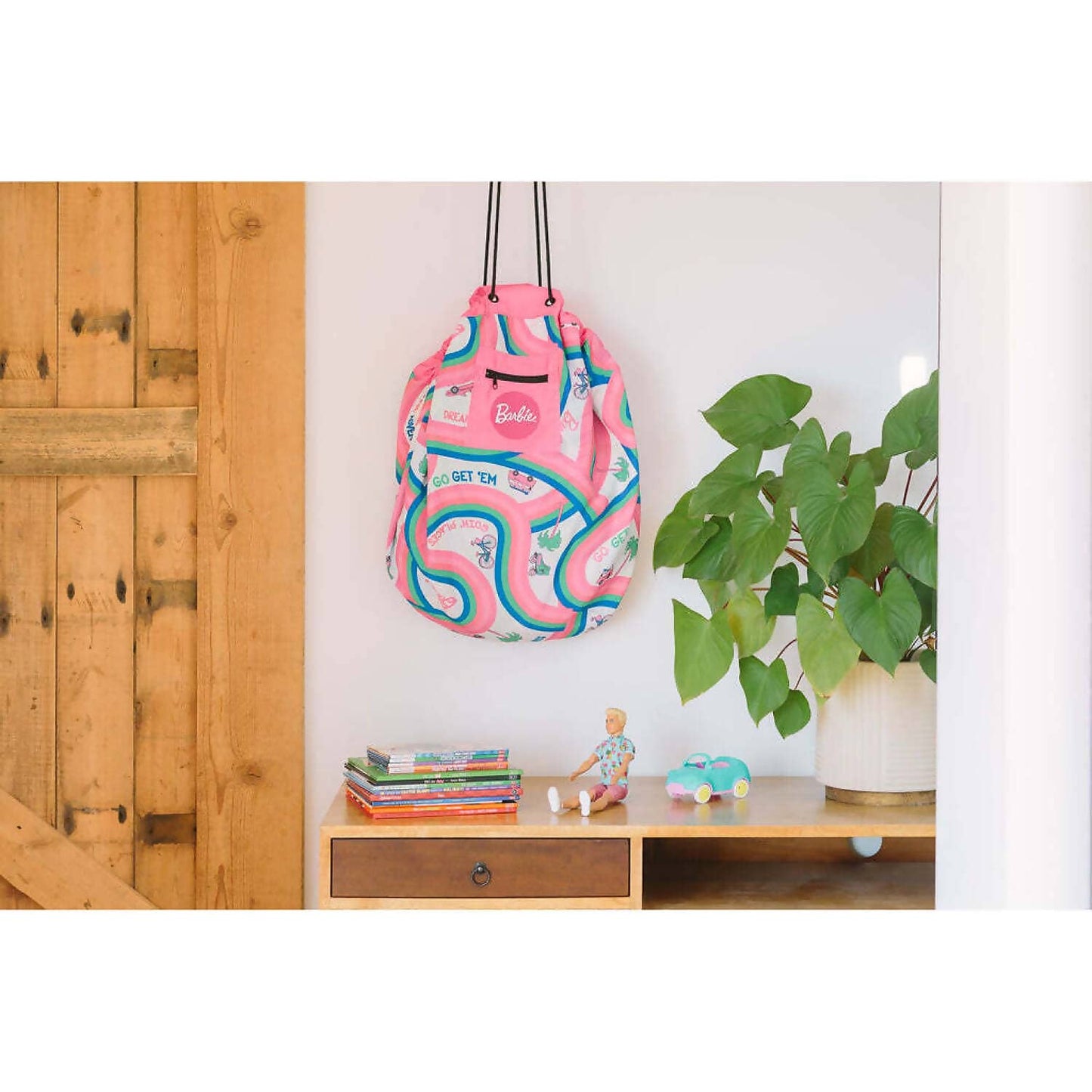 Barbie - Malibu Play Pouch Toy Storage Bag & Mat - Mattel