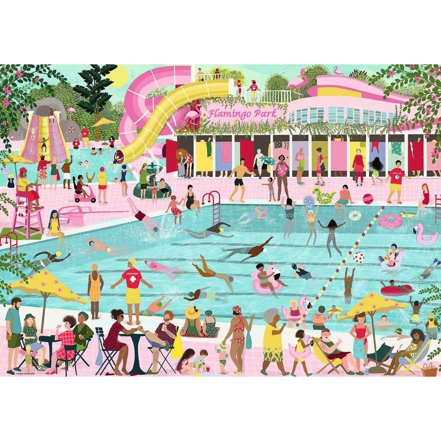 Ravensburger - Flamingo Park Jigsaw Puzzle 1000pc