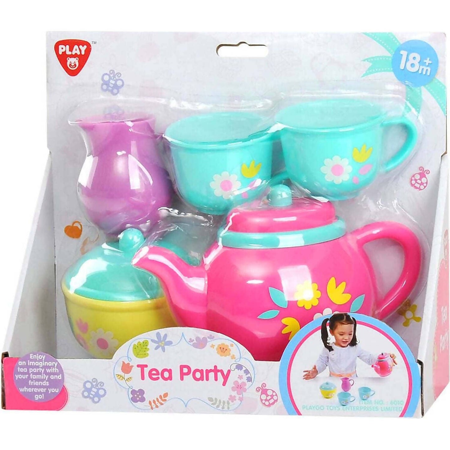 Playgo Toys Ent. Ltd.- Tea Party Set Role Play