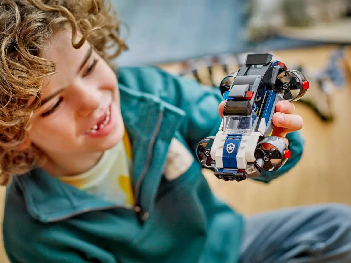 LEGO 60457 Custom Police Car Garage - City