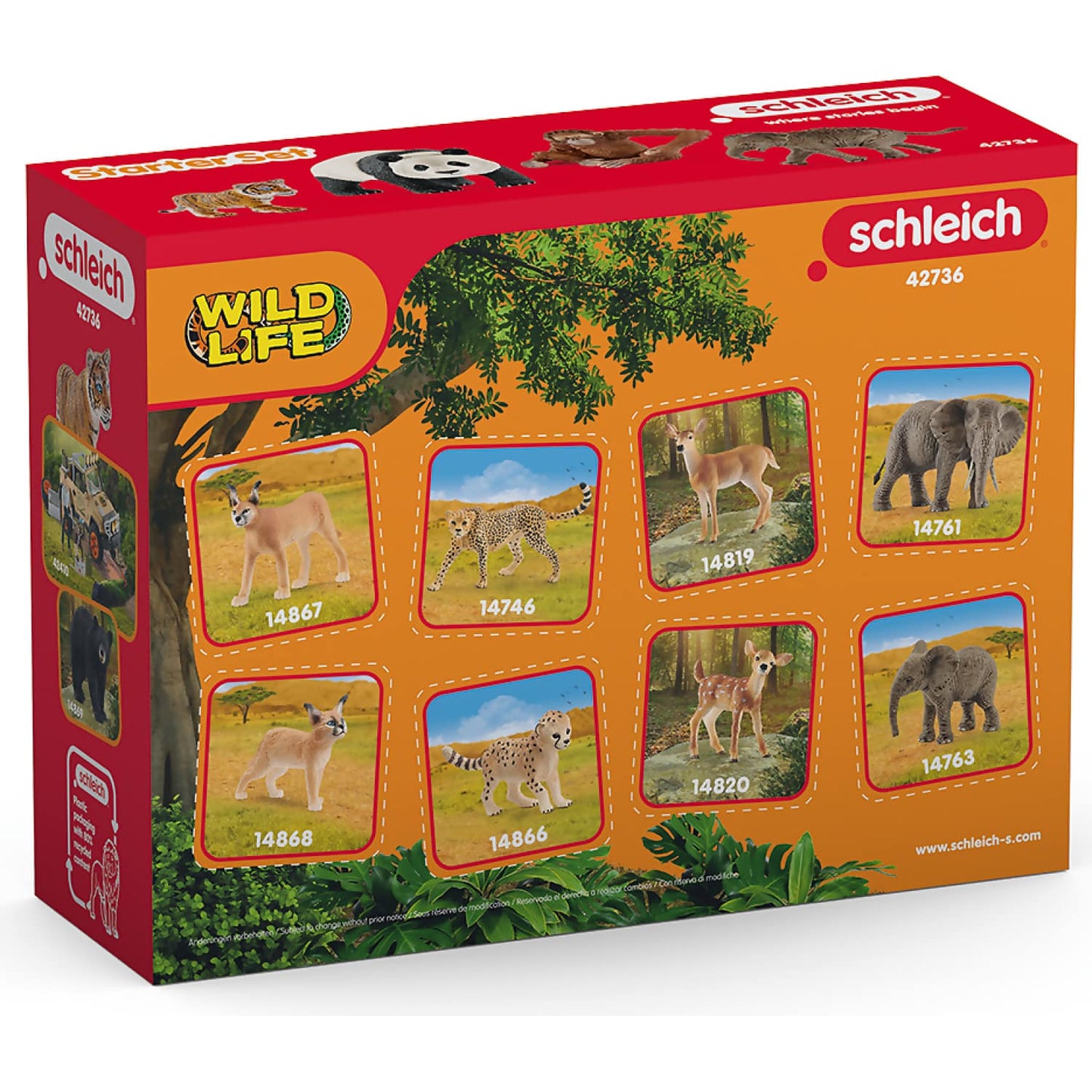 Schleich - Wild Life Asia Starter Set