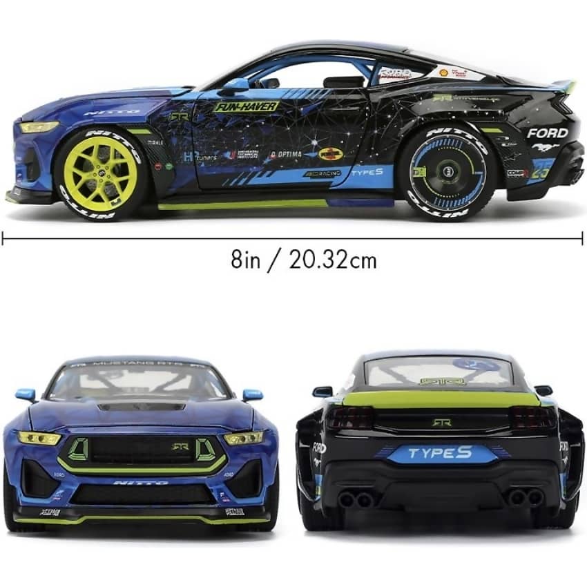 Jada Toys - RTR 2024 Ford Mustang Vaughn Gittin Jr 1:24 Scale Diecast Vehicle