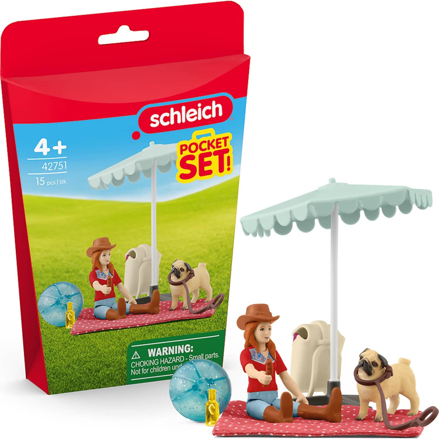 Schleich - Friends & Family BBQ with Sofia Pocket Set!