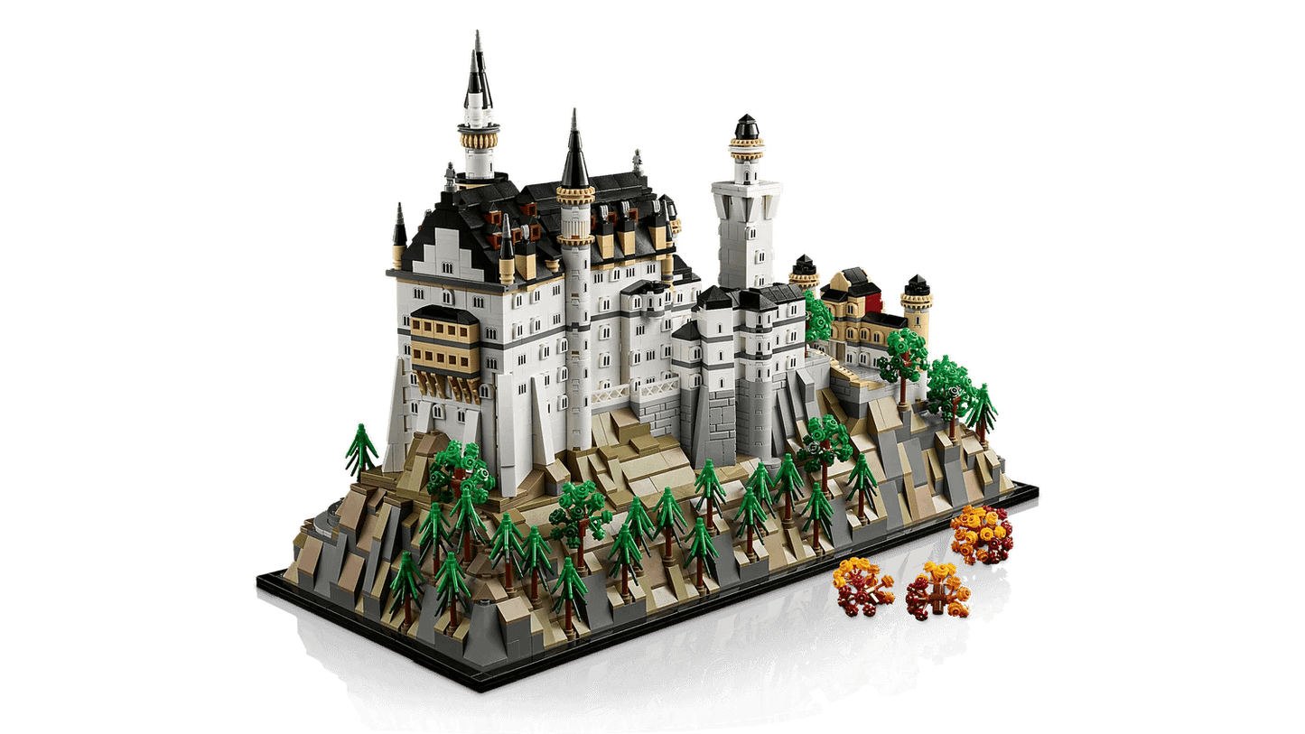 LEGO 21063 Neuschwanstein Castle - Architecture