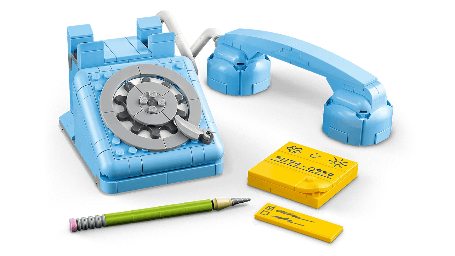 LEGO 31174 Retro Telephone - Creator 3-in-1