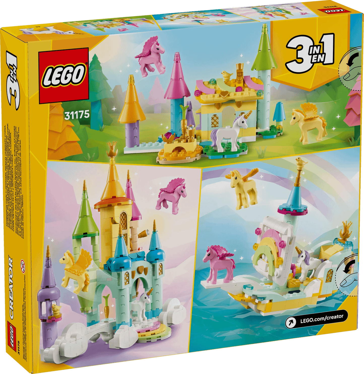 LEGO 31175 Unicorn Castle - Creator 3-in-1