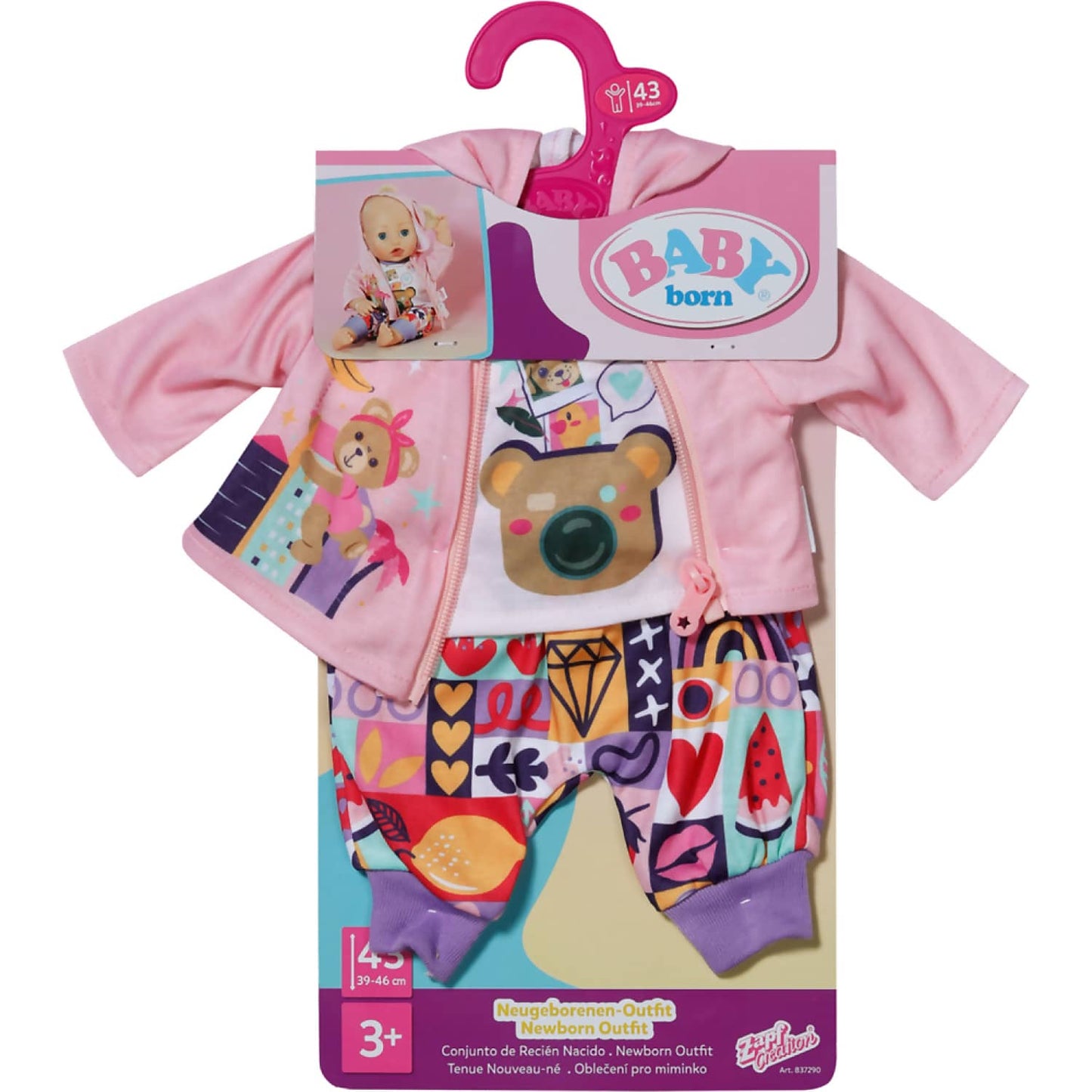 Baby Born - Newborn Outfit for 43Cm Doll