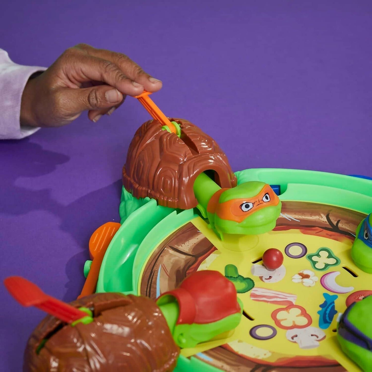 Hasbro Games - Hungry Hungry Hippos Teenage Mutant Ninja Turtles Board Game