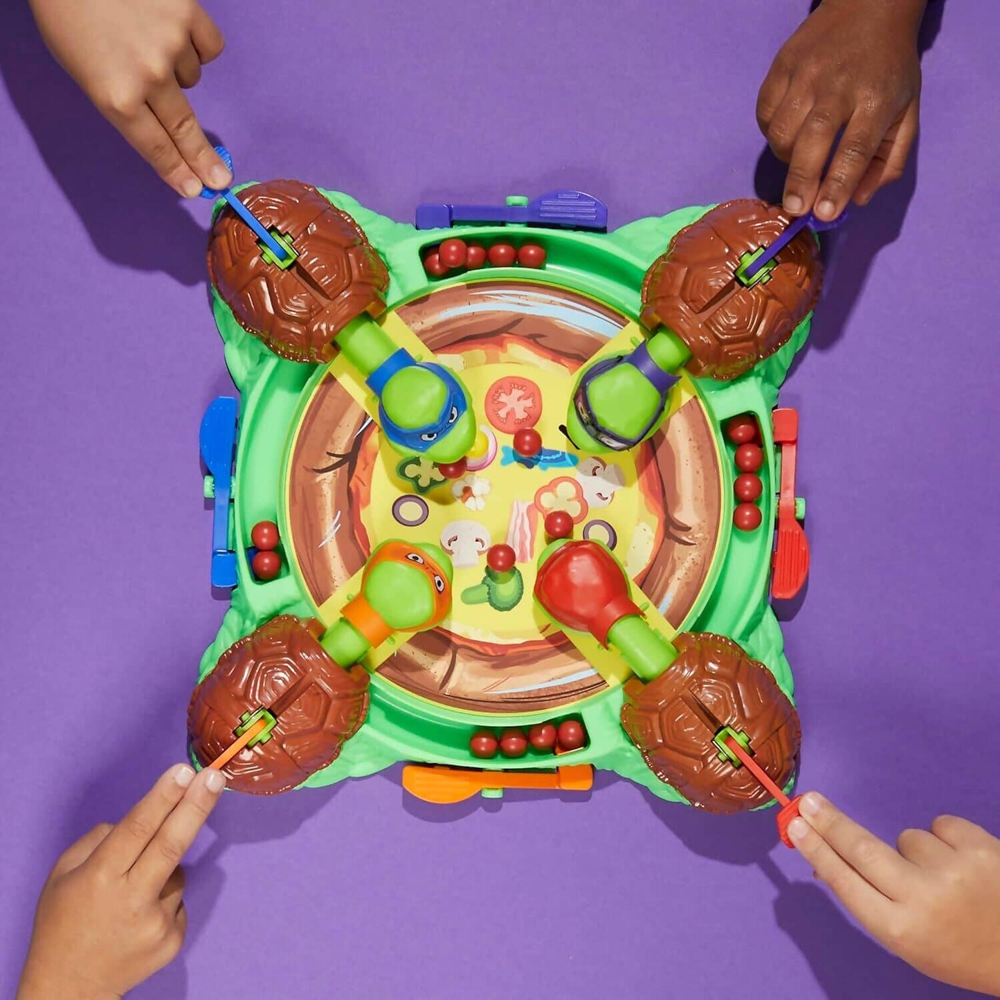 Hasbro Games - Hungry Hungry Hippos Teenage Mutant Ninja Turtles Board Game