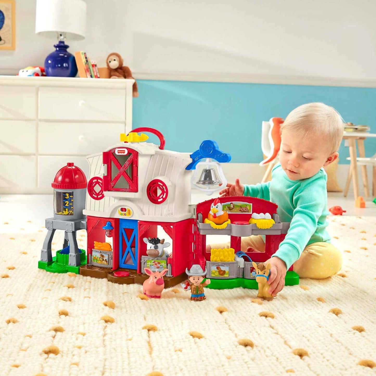Fisher-Price - Little People Caring For Animal Farm - Mattel