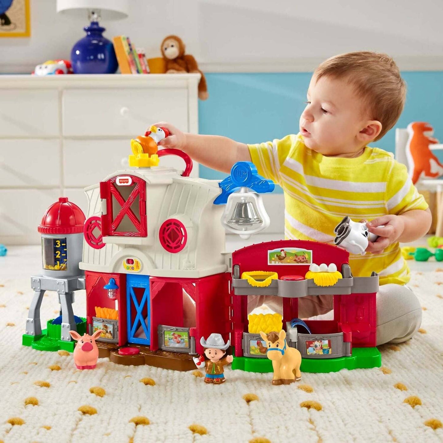 Fisher-Price - Little People Caring For Animal Farm - Mattel