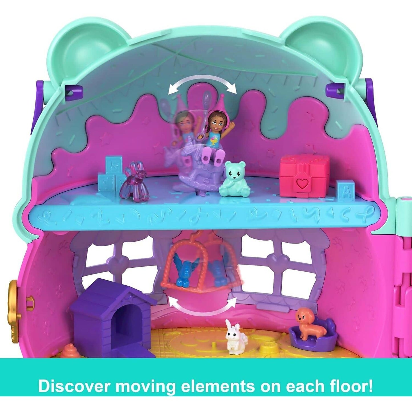 Polly Pocket - Gelato House Compact Playset - Mattel