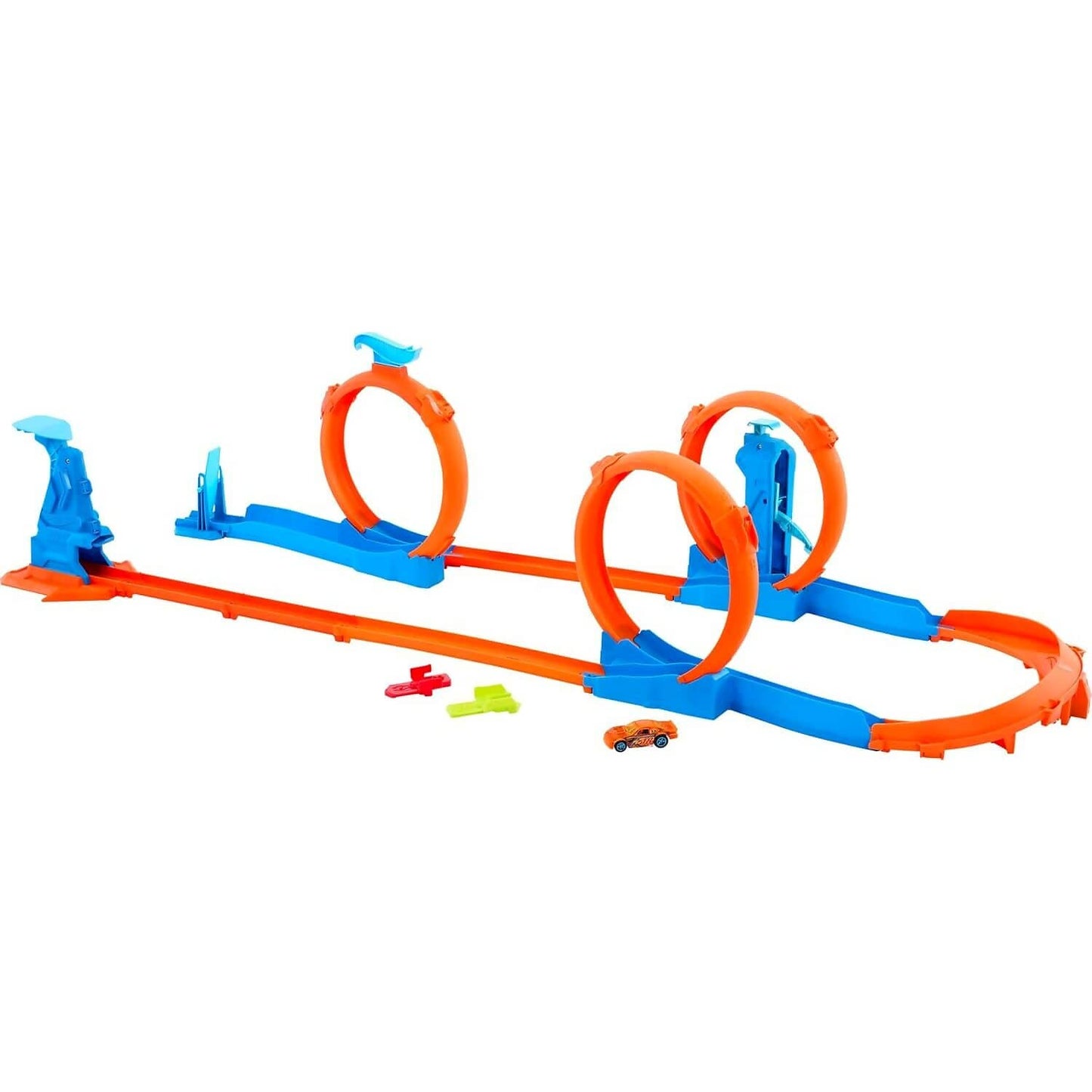 Hot Wheels - Track Creator Triple Loop Speed Kit - Mattel