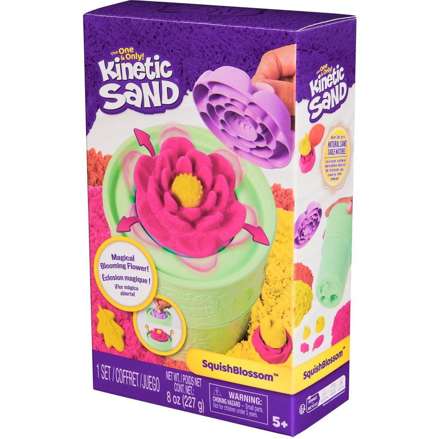 Kinetic Sand - SquishBlossom Sand Kit 227gm - Spin Master