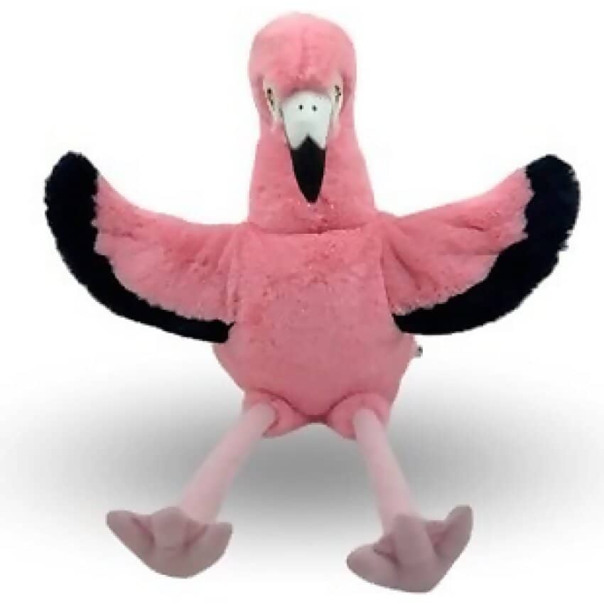 Eco Buddies - ECO Flamingo Puppet 25cm Plush