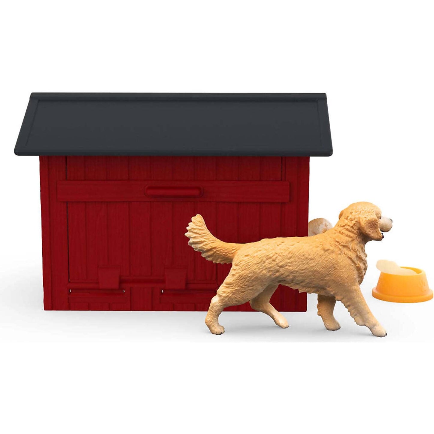 Schleich - Dog Kennel with Golden Retriever
