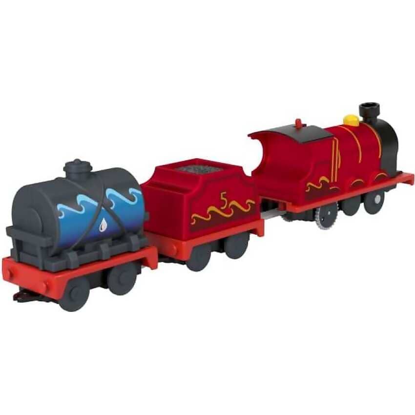 Fisher-Price - Thomas & Friends Splash Tank James Motorized Toy Train With Cargo - Mattel