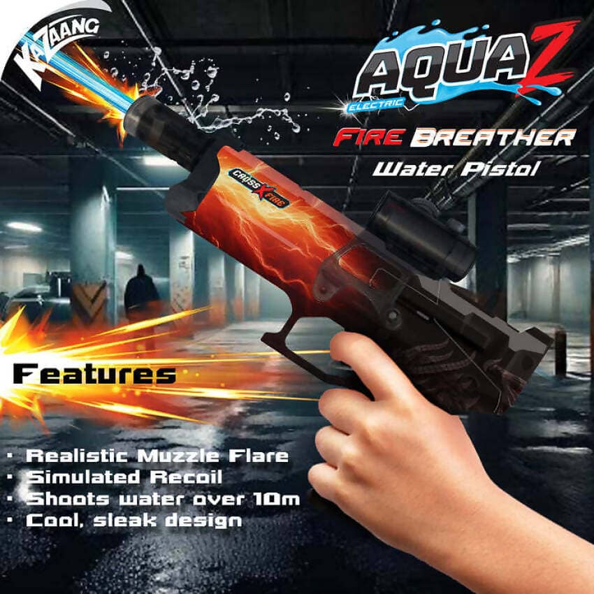 Kazaang - CrossXFire AquaZ - Fire Breather Electric Water Gun