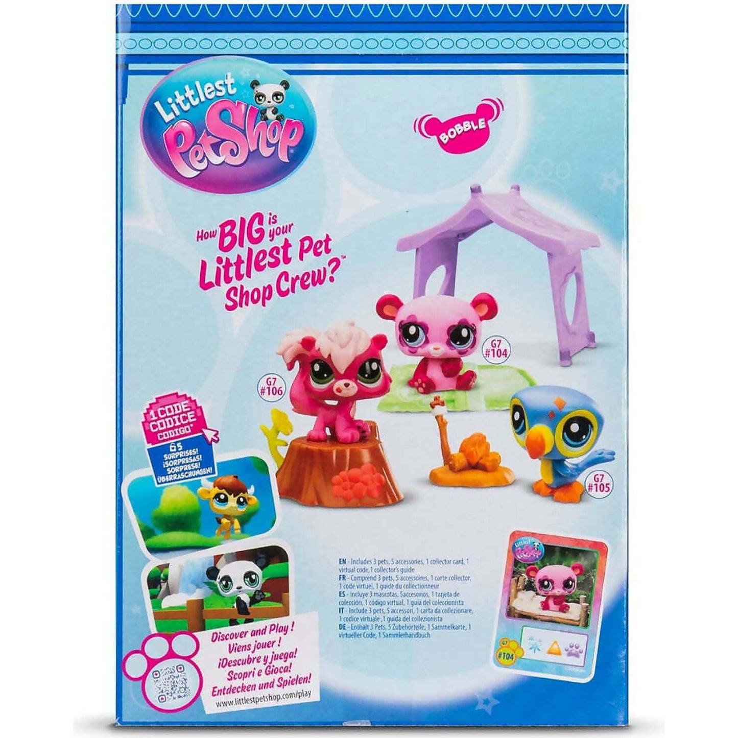 Littlest Pet Shop - Camping Set 3pk Figures