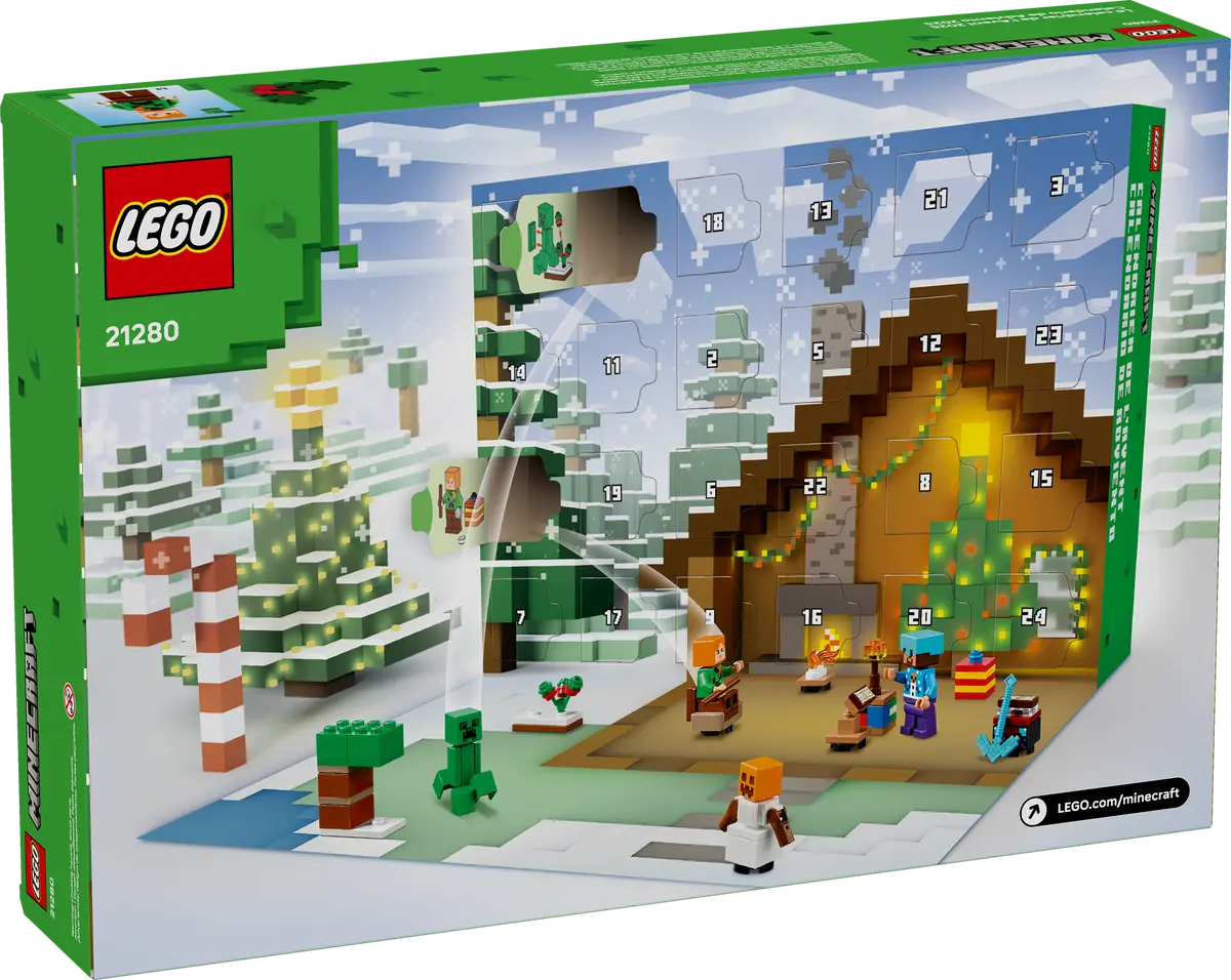 LEGO 21280 Minecraft® Advent Calendar 2025 - Minecraft