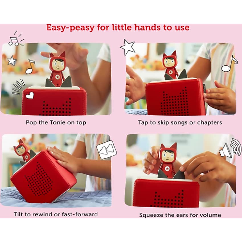 Tonies - Peppa Pig: Peppa's Bedtime Stories : Tonie Audio Character (Toniebox Not Included)