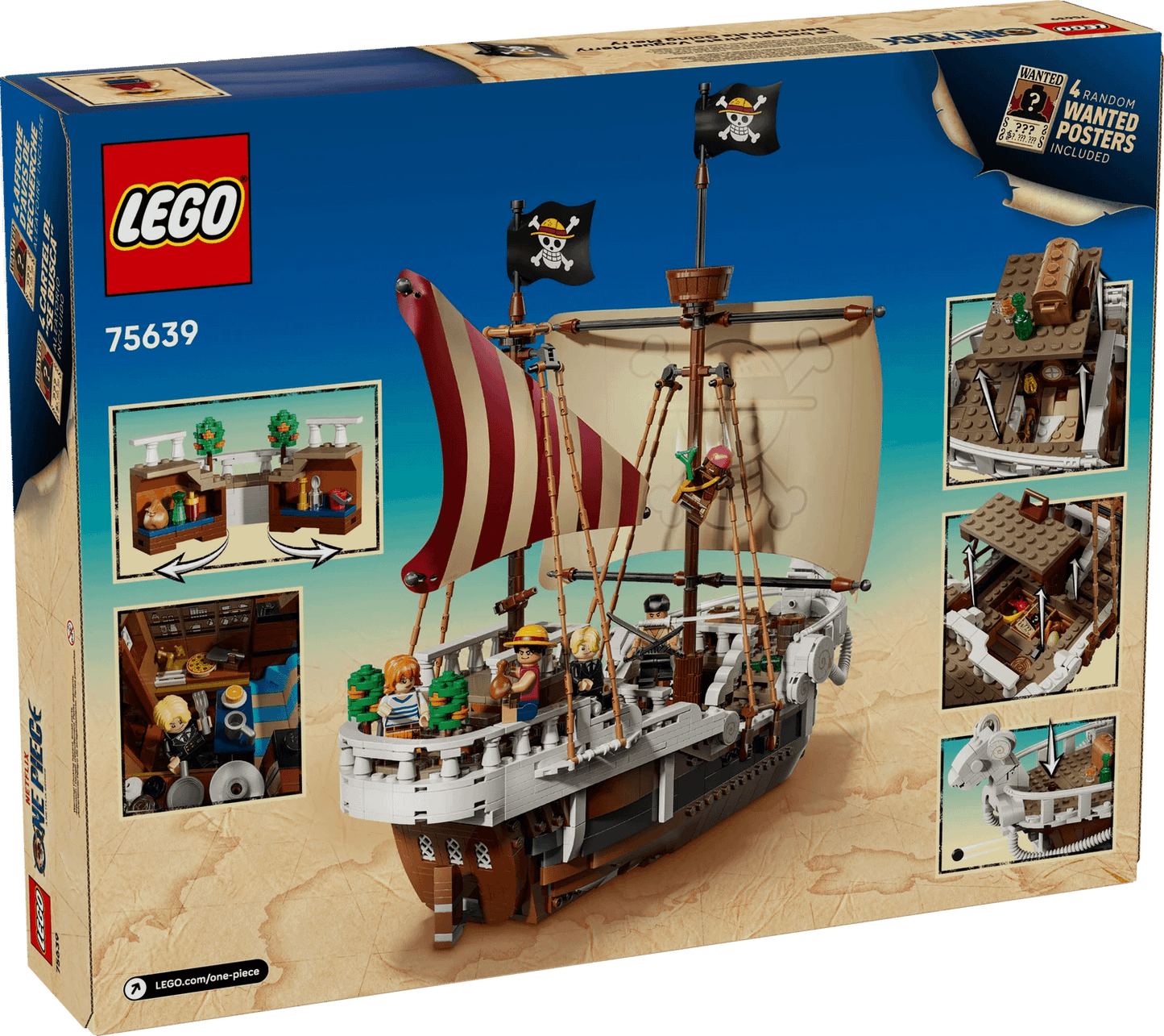 LEGO 75639 The Going Merry Pirate Ship - Netflix ONE PIECE