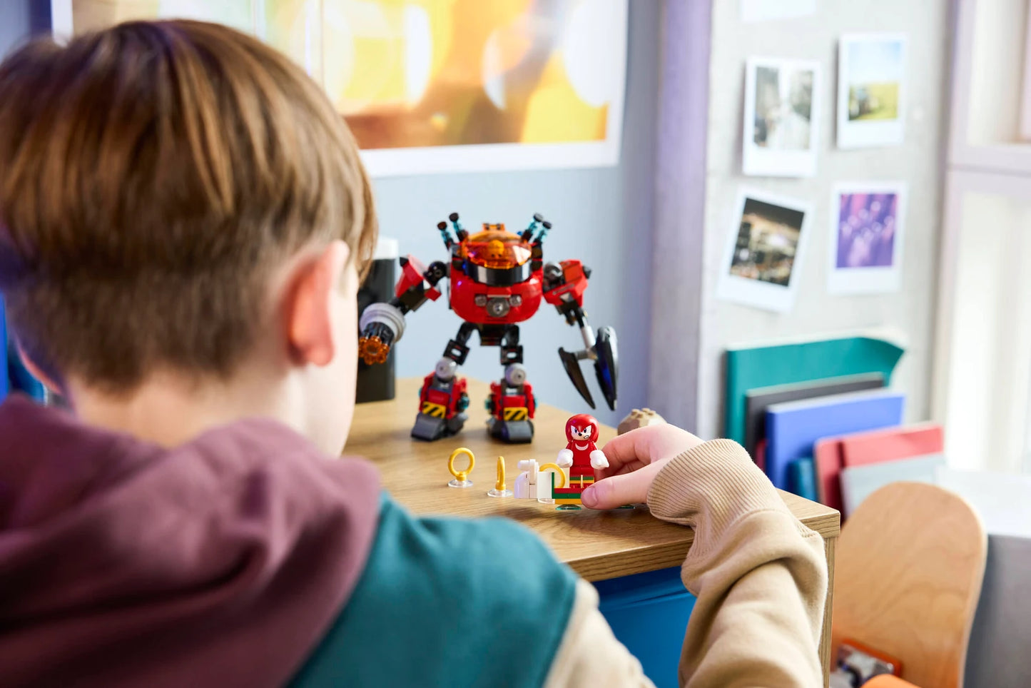 LEGO 77005 Knuckles vs. Dr. Eggman Egg Crusher Mech - Sonic the Hedgehog