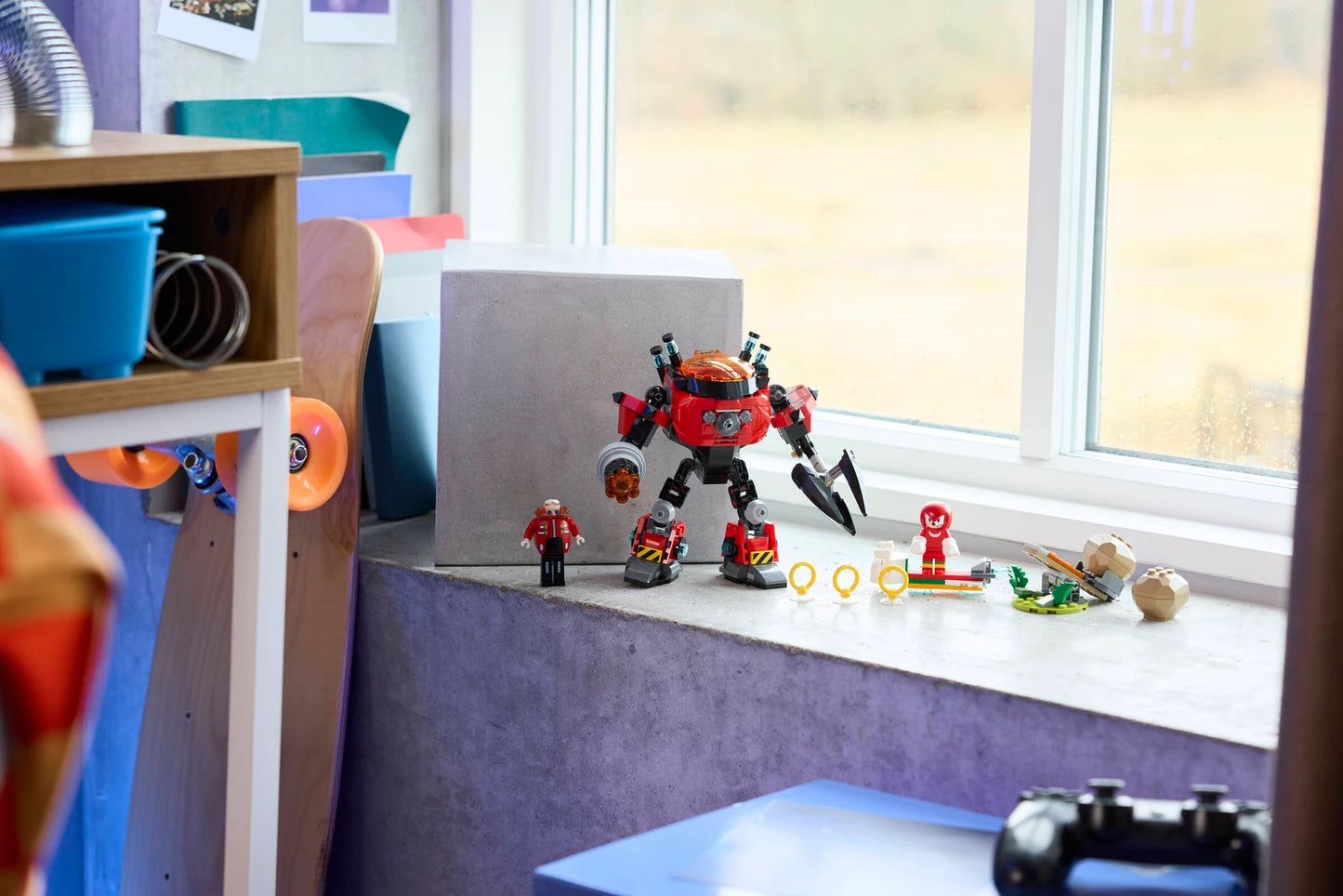 LEGO 77005 Knuckles vs. Dr. Eggman Egg Crusher Mech - Sonic the Hedgehog