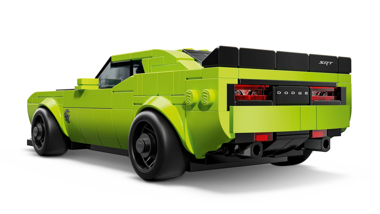 LEGO 77237 Dodge Challenger SRT Hellcat Sports Car - SPEED Champions