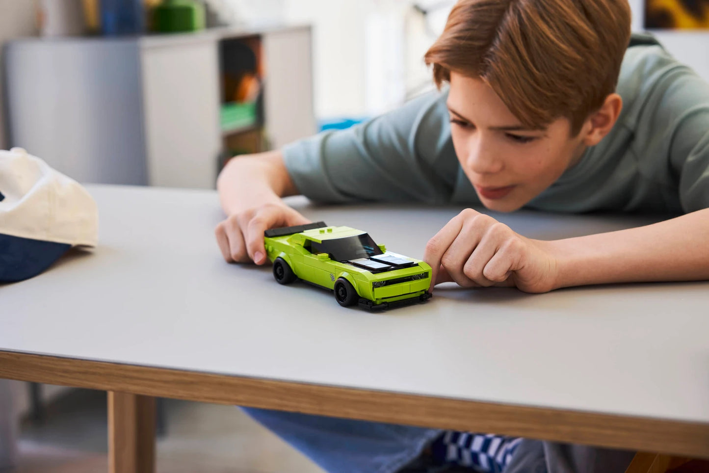 LEGO 77237 Dodge Challenger SRT Hellcat Sports Car - SPEED Champions