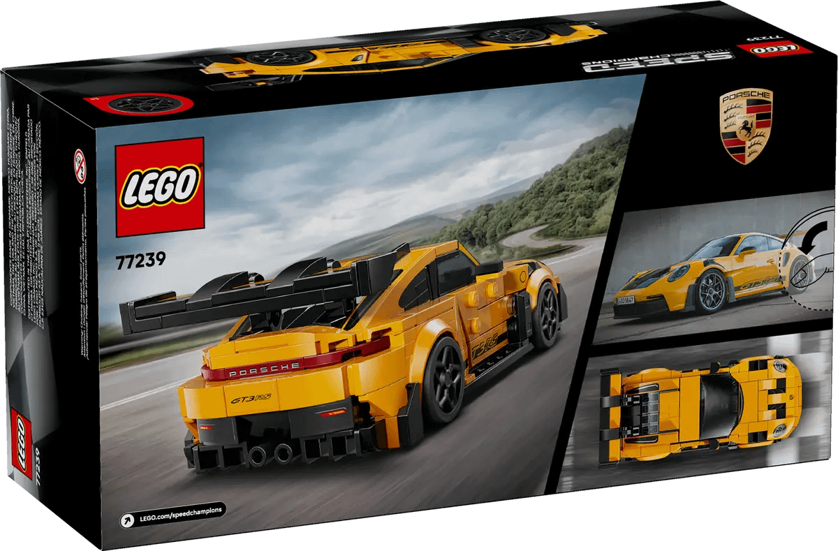 LEGO 77237 Porsche 911 GT3 RS Super Car - SPEED Champions