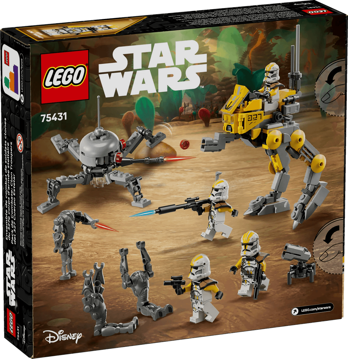 LEGO 75431 327th Star Corps Clone Troopers™ Battle Pack - Star Wars