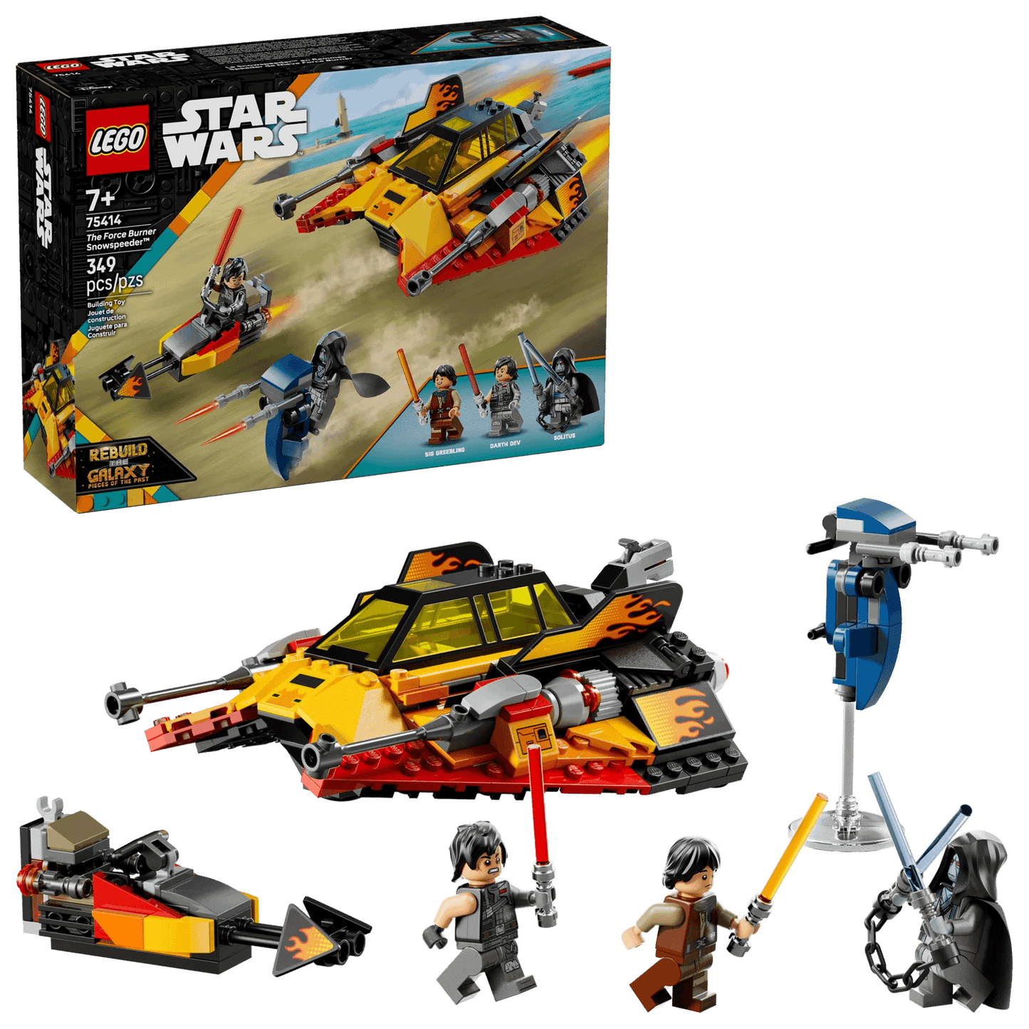 LEGO 75414 The Force Burner Snowspeeder™ - Star Wars