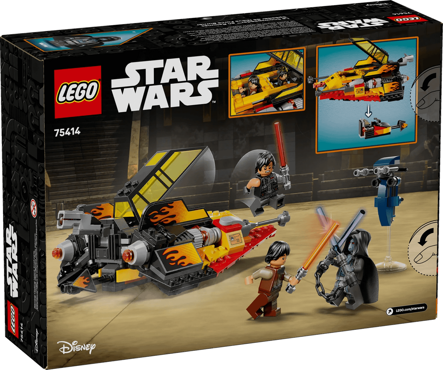 LEGO 75414 The Force Burner Snowspeeder™ - Star Wars