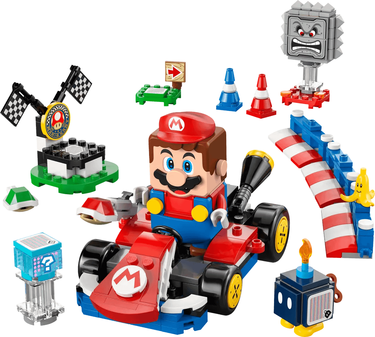 LEGO 72043 Mario Kart™ – Interactive LEGO® Mario™ & Standard Kart - Super Mario