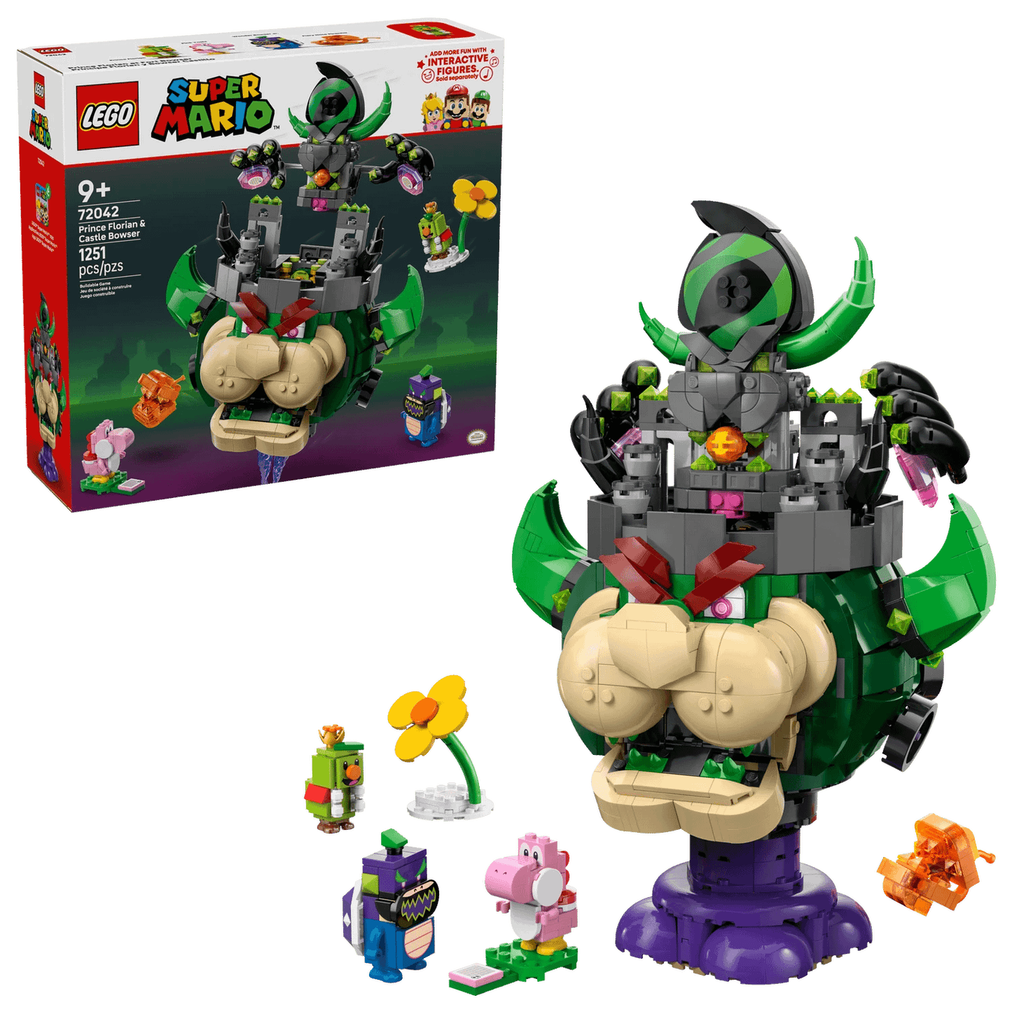LEGO 72042 Prince Florian & Castle Bowser - Super Mario