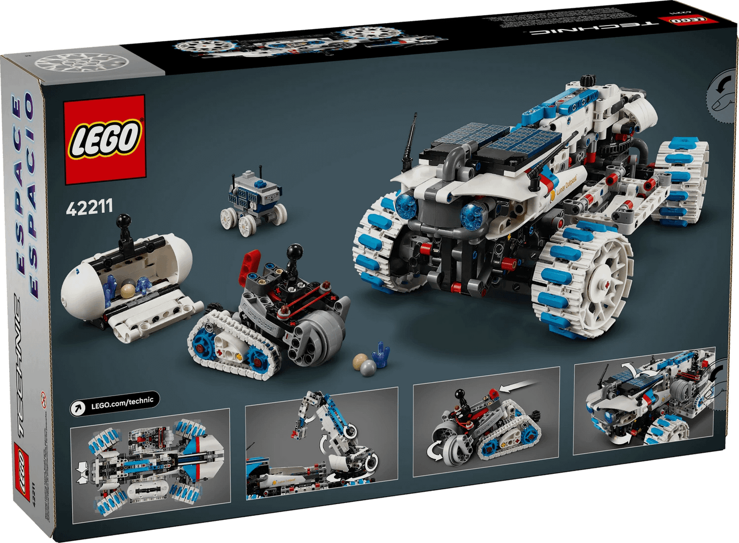 LEGO 42211 Lunar Outpost® Moon Rover Space Vehicle - Technic