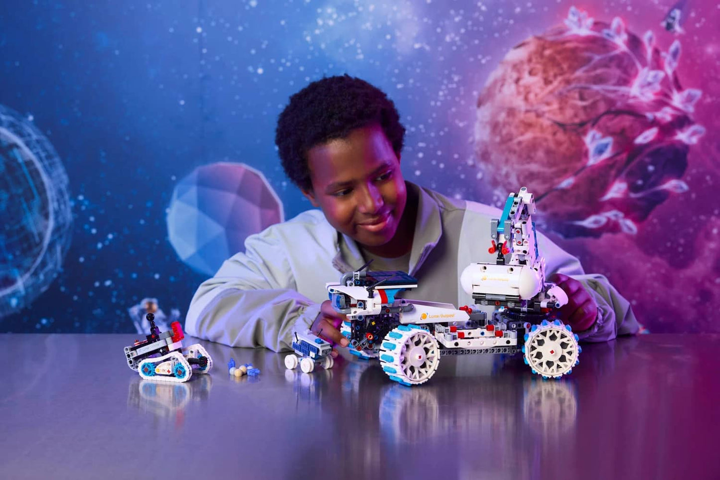 LEGO 42211 Lunar Outpost® Moon Rover Space Vehicle - Technic