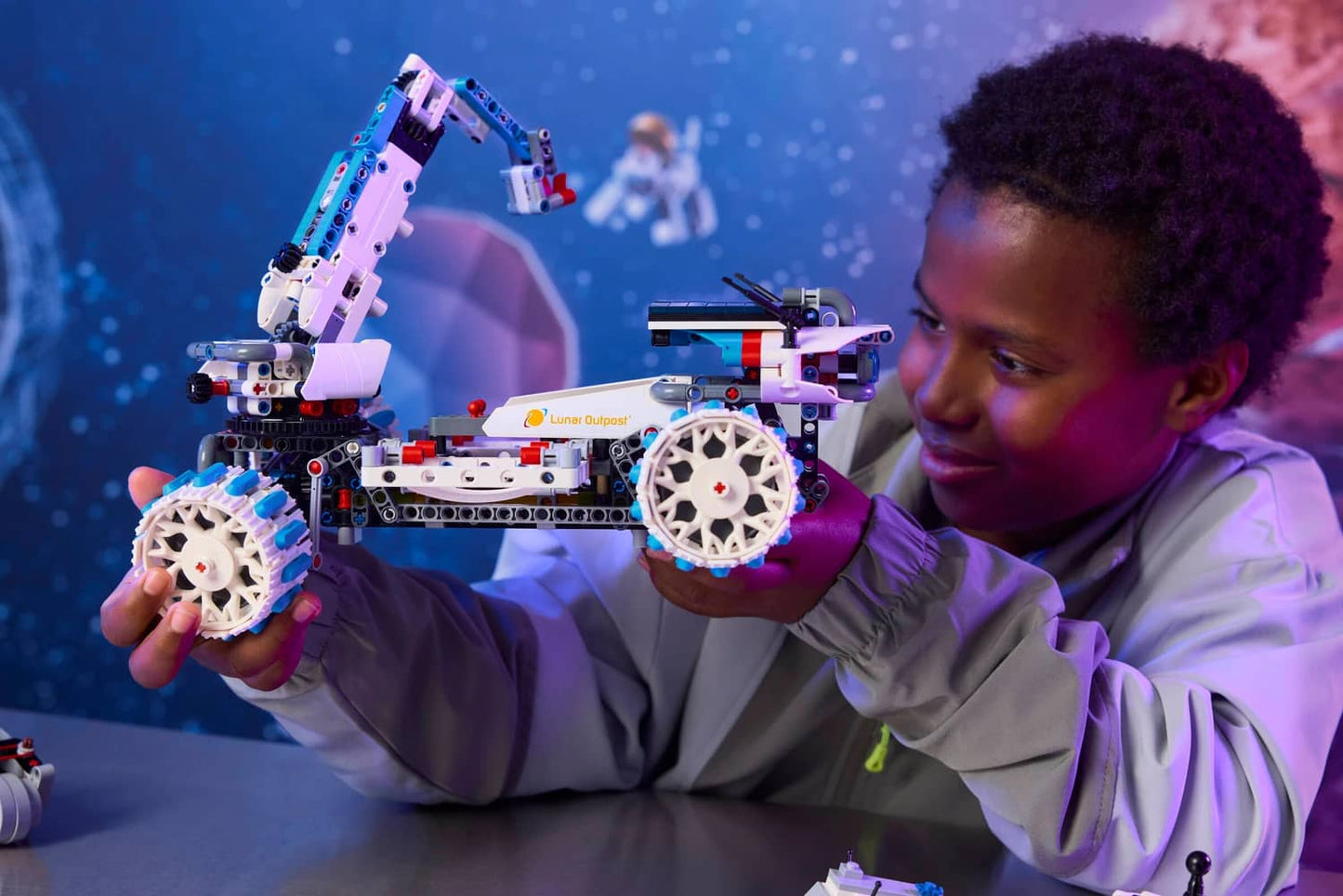 LEGO 42211 Lunar Outpost® Moon Rover Space Vehicle - Technic