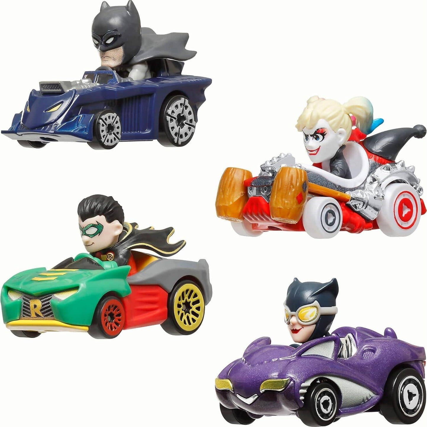 Hot Wheels - RacerVerse Batman 4pk - Mattel