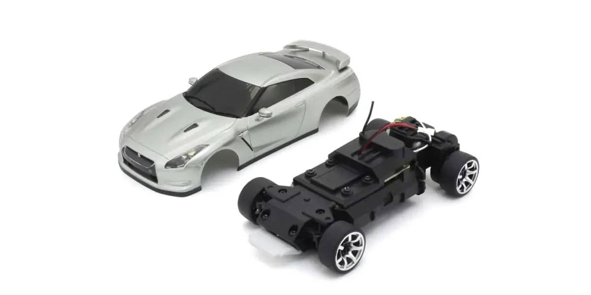 Kyosho - First Mini-Z Nissan GT-R R35 Silver - Remote Control Car